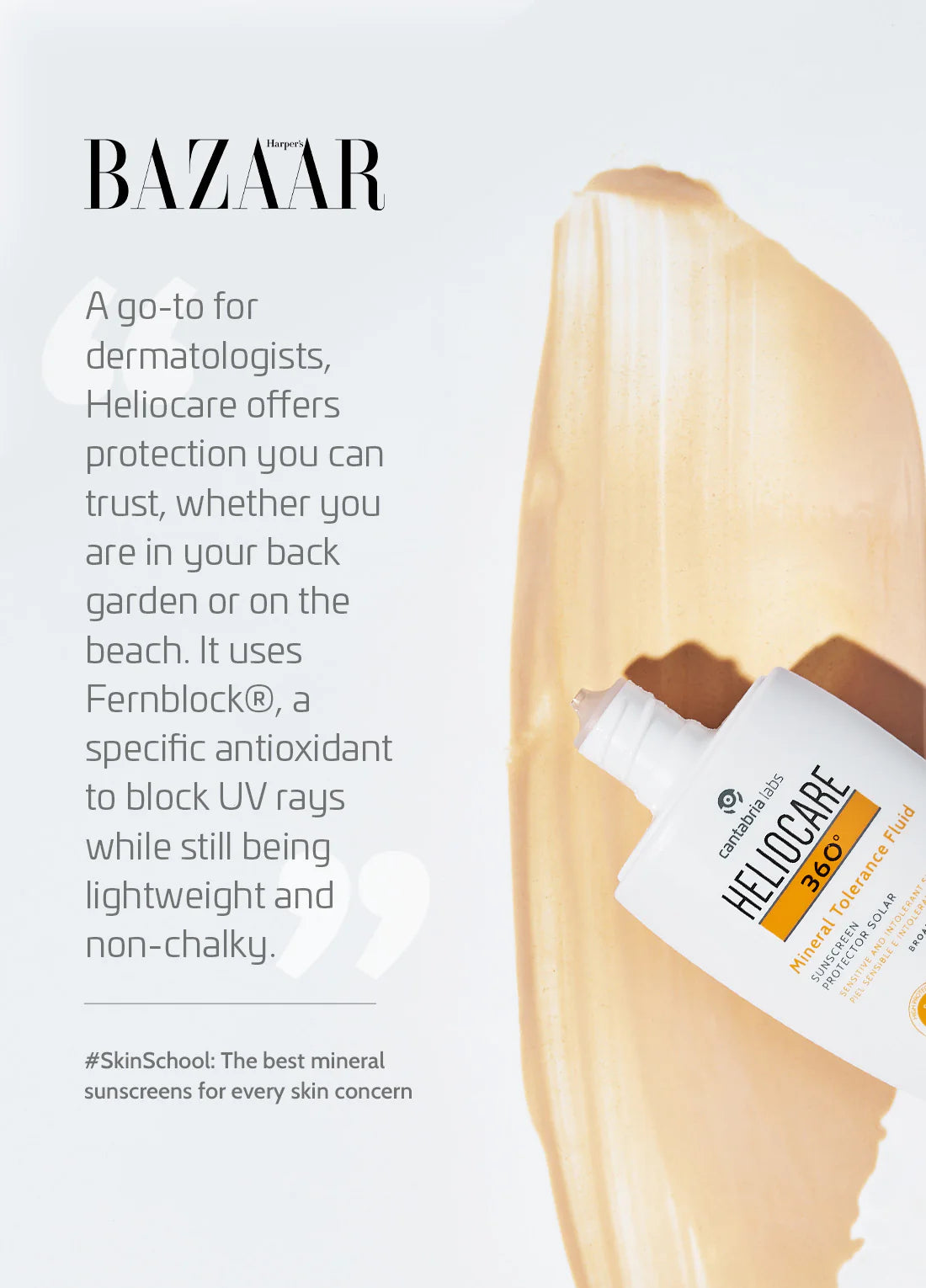 Heliocare Mineral Tolerance Fluid SPF50